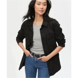 Michael Stars Alec Utility Safari Jacket | Black Women's sz. L
